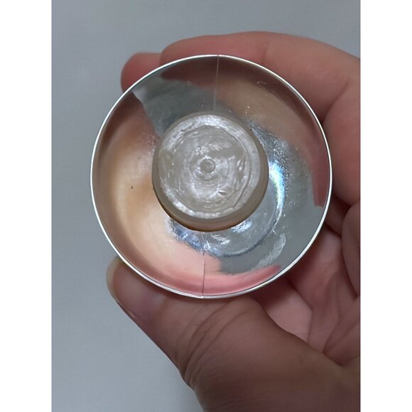 VTG Shalimar Guerlain 17 oz 500ml Montre Watch Bottle Ground Glass France EMPTY - Picture 8 of 11